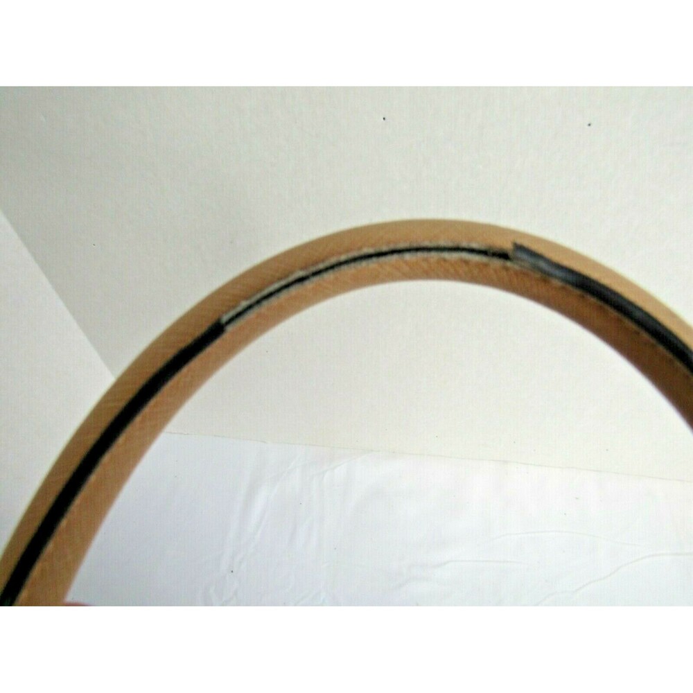 Calvin Klein Taupe Leather Shoulder Bag Womens Designer Structured Handbag - Picture 10 of 10